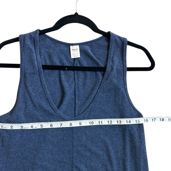 Smash + Tess Saturday Romper- Blue Sleeveless Romper- Size Medium - Picture 8 of 10